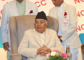 President Ramchandra Paudel inaugurated the 75th annual general meeting of the Nepal Chamber of Commerce (NCC) in Kathmandu