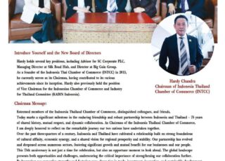 Exclusive Interview: Mr. Hardy Chandra, Indonesia-Thai Chamber of Commerce – INTCC